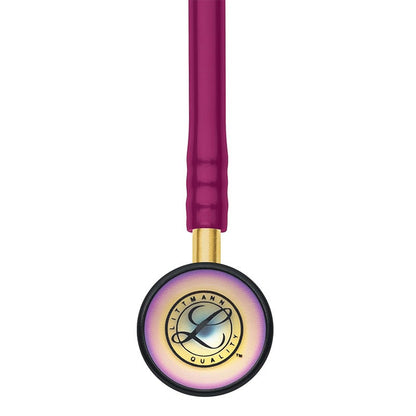 3M™ Littmann® Classic II Infant Stethoscope, 2157, Rainbow-finish Chestpiece, Raspberry Tube, 28 in, 3 Each/Case