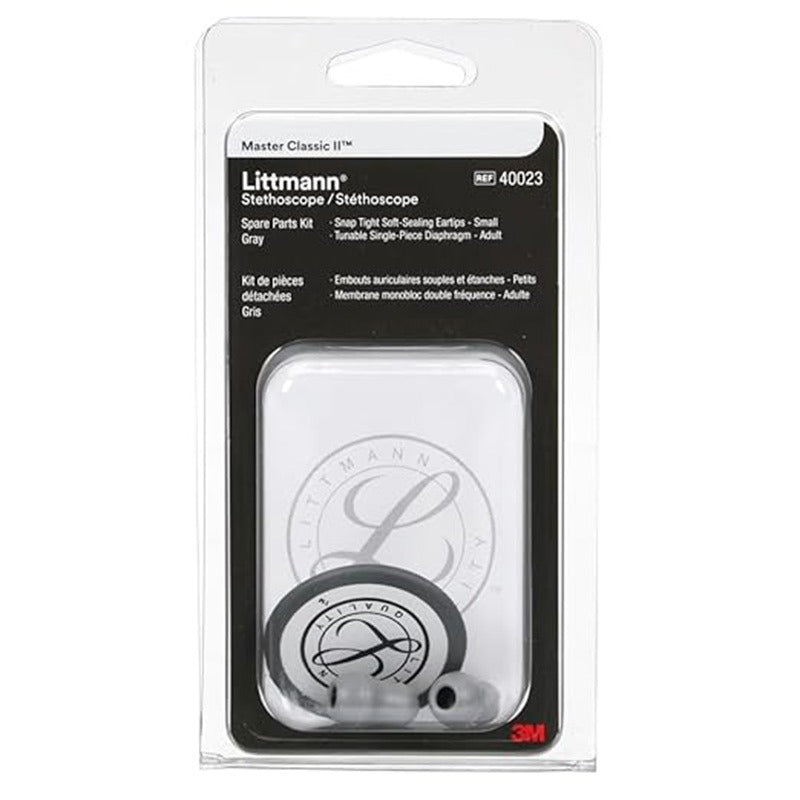 3M™ Littmann® Stethoscope Spare Parts Kit, 40023, Master Classic™, Gray, 10 Kit/Case