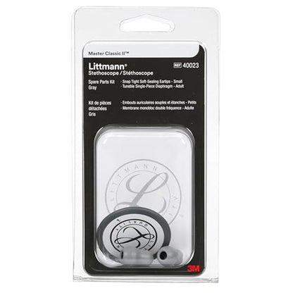 3M™ Littmann® Stethoscope Spare Parts Kit, 40023, Master Classic™, Gray, 10 Kit/Case