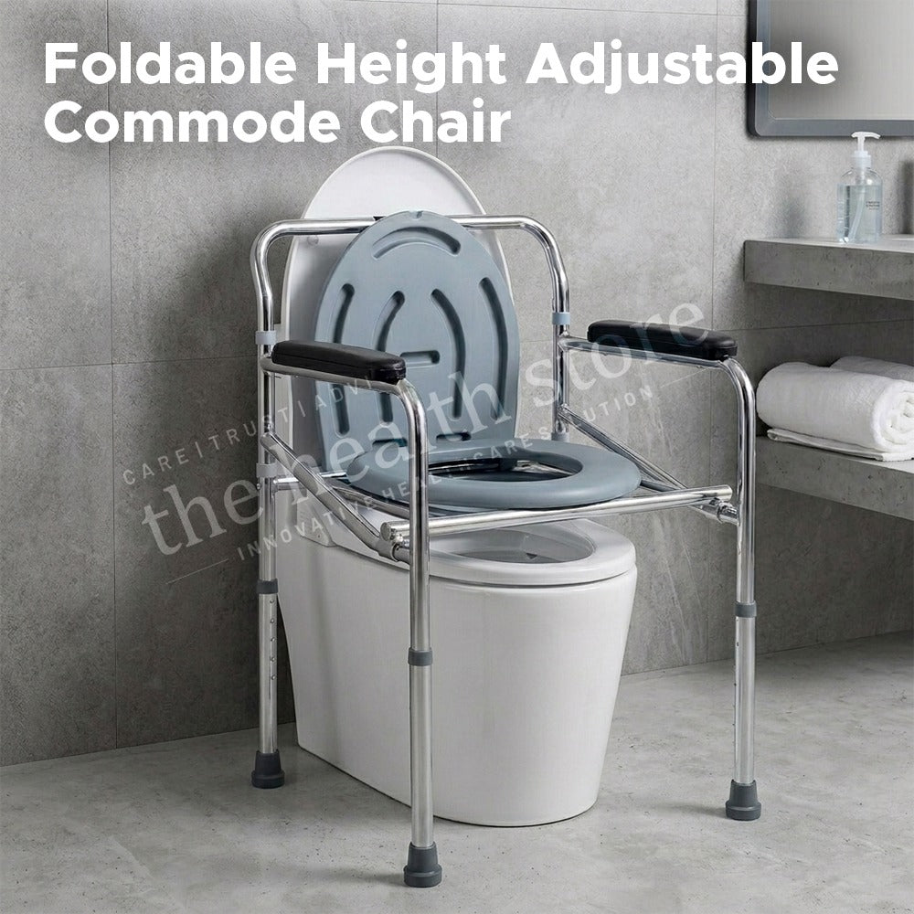 Karma Rainbow 2 Foldable Height Adjustable Commode Chair