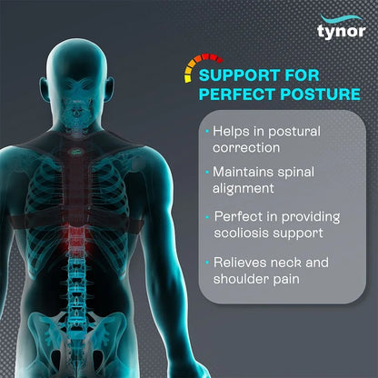 Tynor A38 Posture corrector Sleek Universal Size