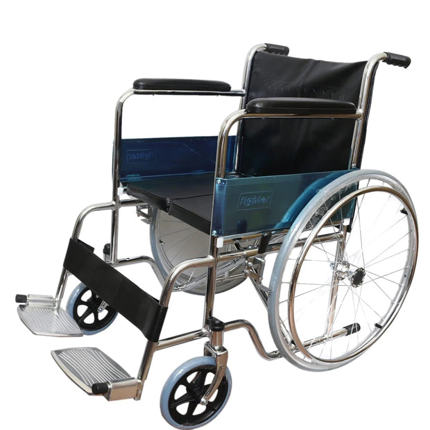 Karma Fighter CHS Hard Seat Chrome Plated Wheelchair