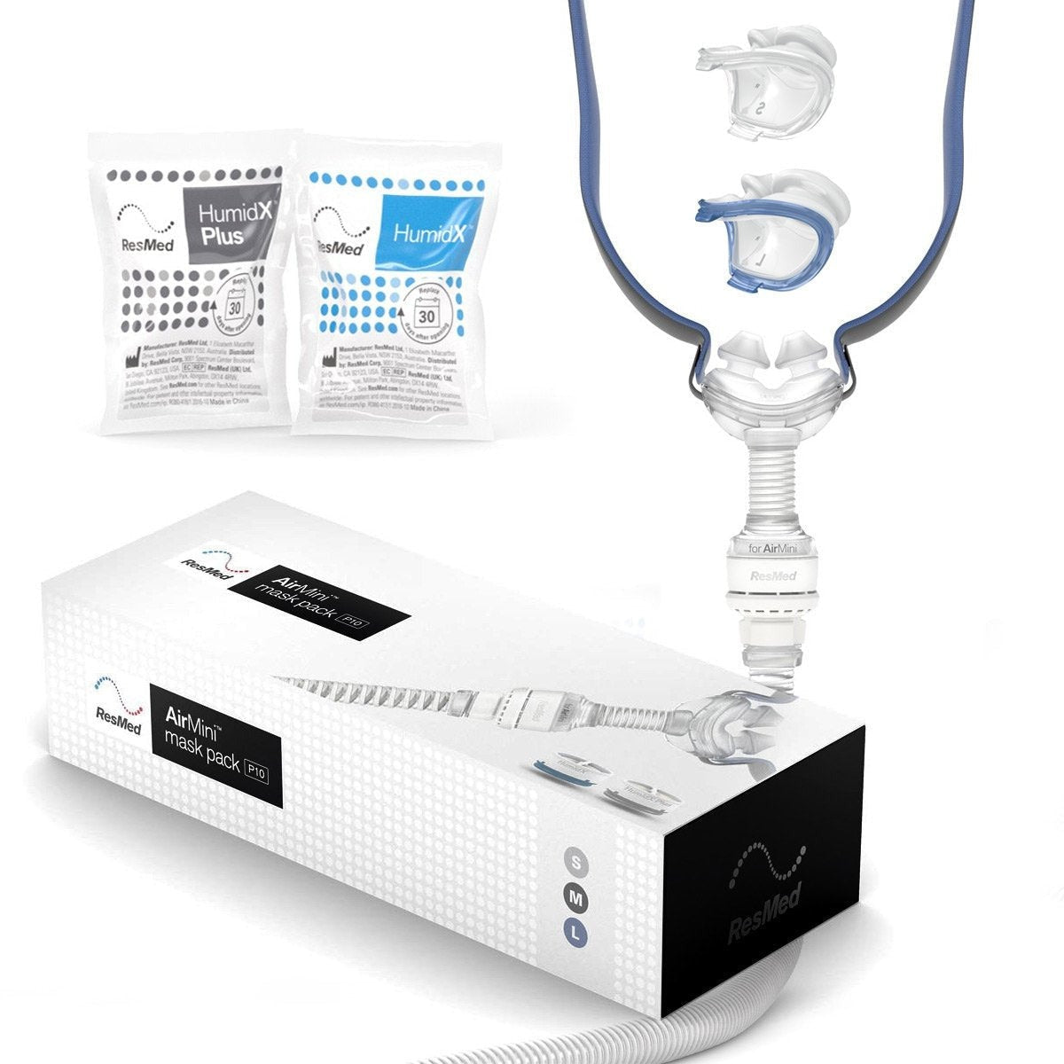 Resmed AirFit P10 For Airmini Mask Setup Pack