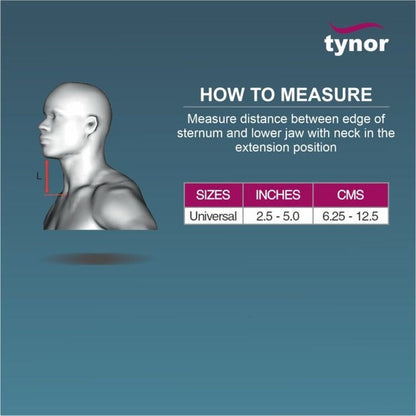 Tynor B29 Contoured Cervical Pillow Memory Foam