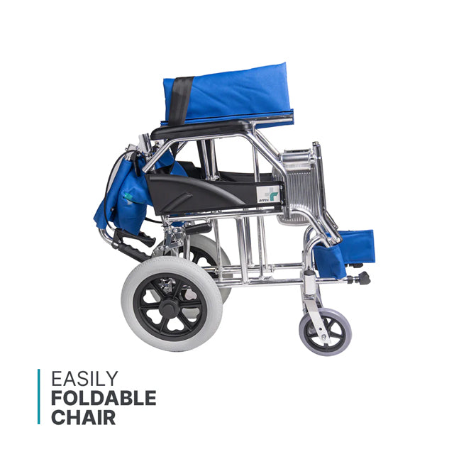 Arrex Cord Premium Aluminium Foldable Wheelchair