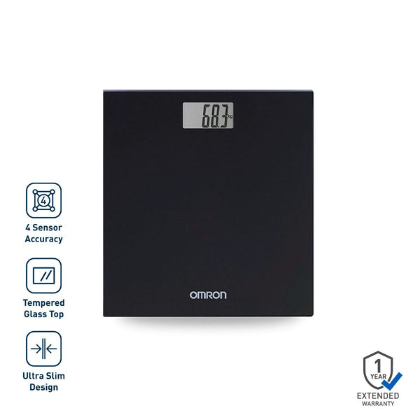 Omron HN-289-EBK Digital Weighing Scale with High Precision Sensor Technology