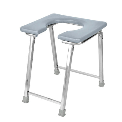 Neosafe Stainless Steel Premium Folding Commode Stool