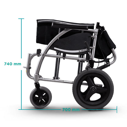 Karma S-Ergo 125 Aluminum Foldable Wheelchair