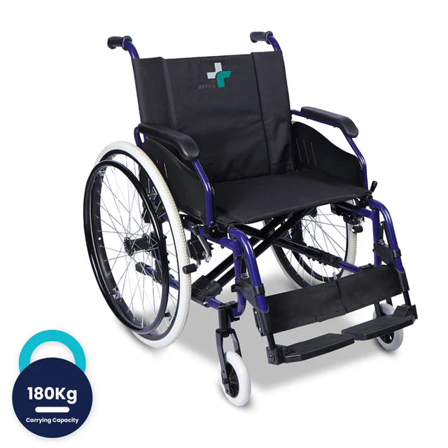 Arrex Harvey Heavy Duty Steel Wheelchair