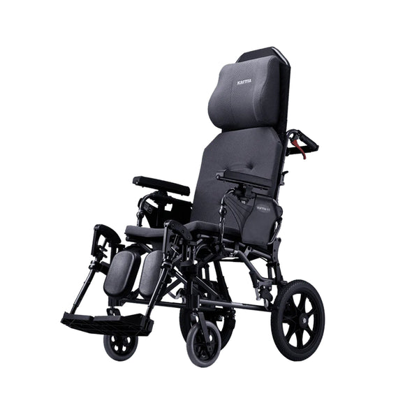 Karma MVP 502 Reclining Wheelchair with Anti-sliding Design