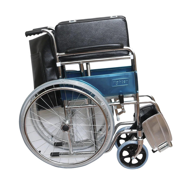 Karma Fighter CHS Hard Seat Chrome Plated Wheelchair