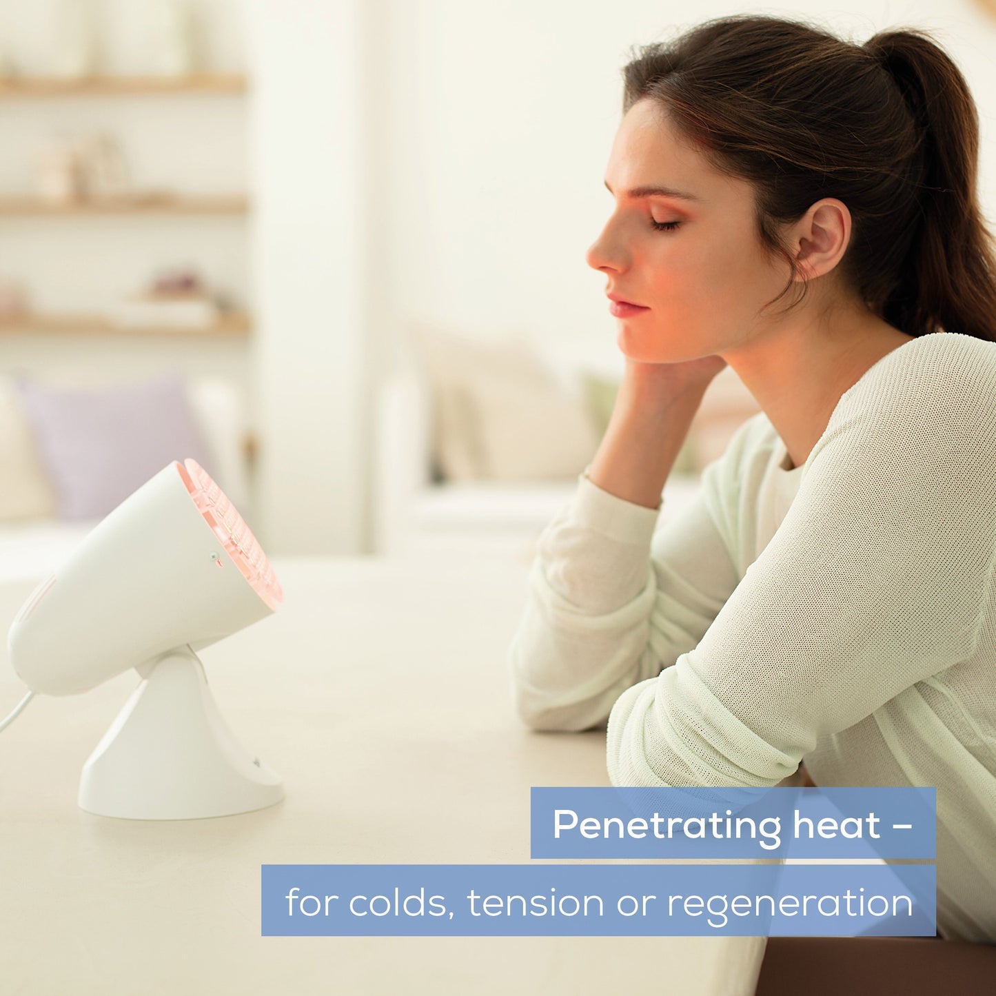Beurer IL11 Infrared Heat Therapy Lamp | Deep Penetration Pain Relief | 3-Year Warranty