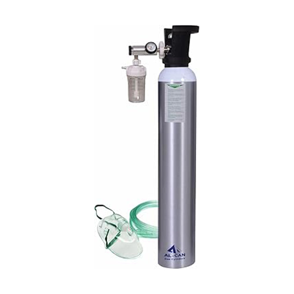 Oxykit 1170L Portable Oxygen Cylinder Kit | Aluminium Medical O2 Empty Kit