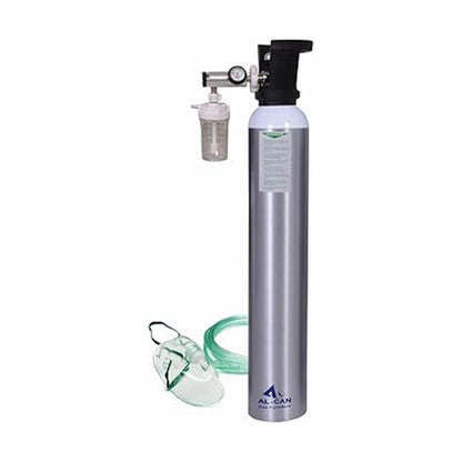Oxykit 1365L Portable Oxygen Cylinder Kit | Aluminium Medical O2 Empty Kit