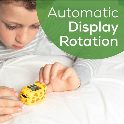 Beurer PO 13 Kids Finger Pulse Oximeter for Children from 1 Year Old, Pulse and Oxygen Saturation Measurement in Seconds, Small Size, Automatic Display Alignment, with Belt Bag