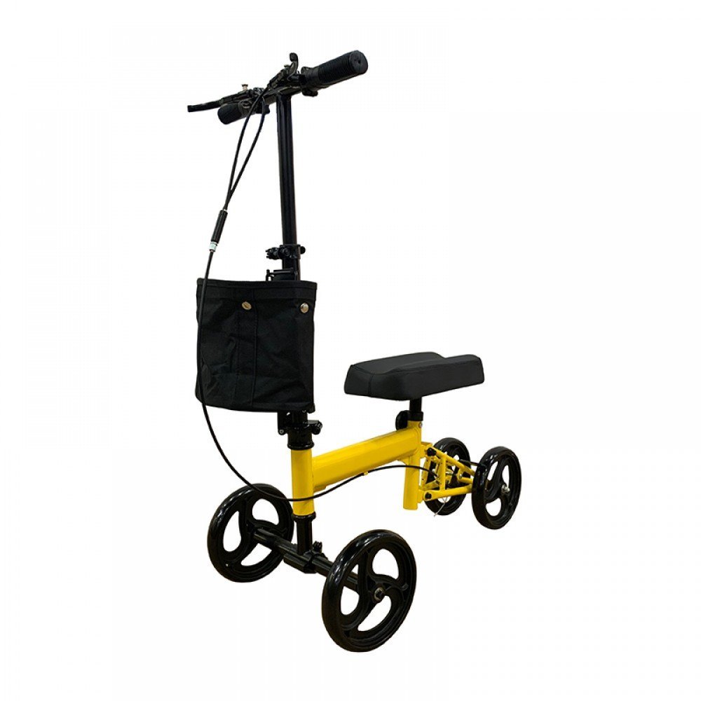 Instant Mobiliy Knee Scooter for Foot Injury | Adjustable Medical Knee Walker with Bag