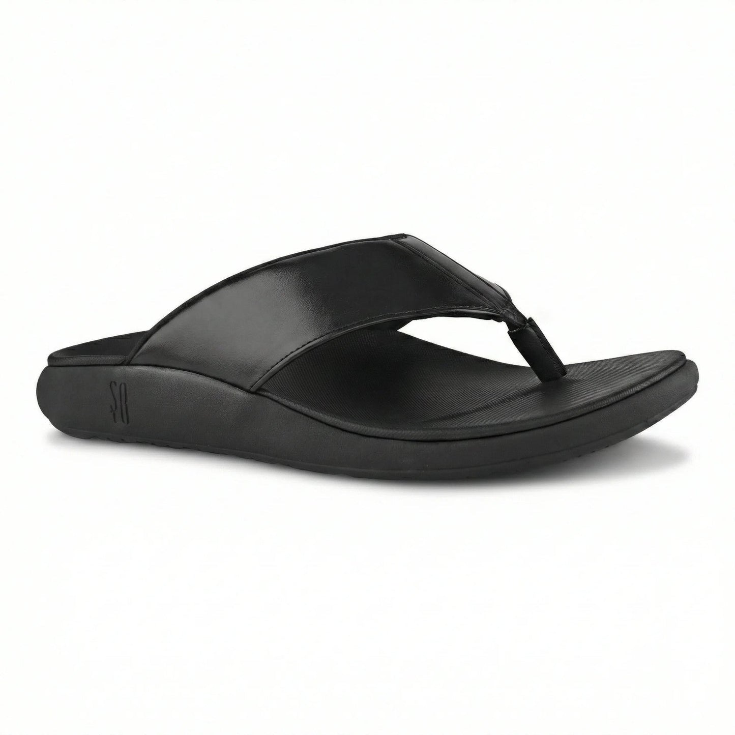 SoulTouch Nomad Black Men’s Slipper - Premium Orthopedic Comfort Sandals for Men