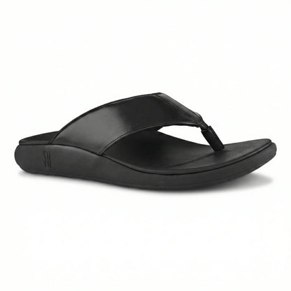 SoulTouch Nomad Black Men’s Slipper - Premium Orthopedic Comfort Sandals for Men