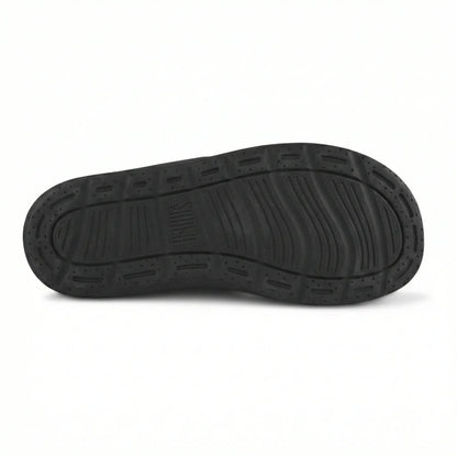 SoulTouch Nomad Black Men’s Slipper - Premium Orthopedic Comfort Sandals for Men