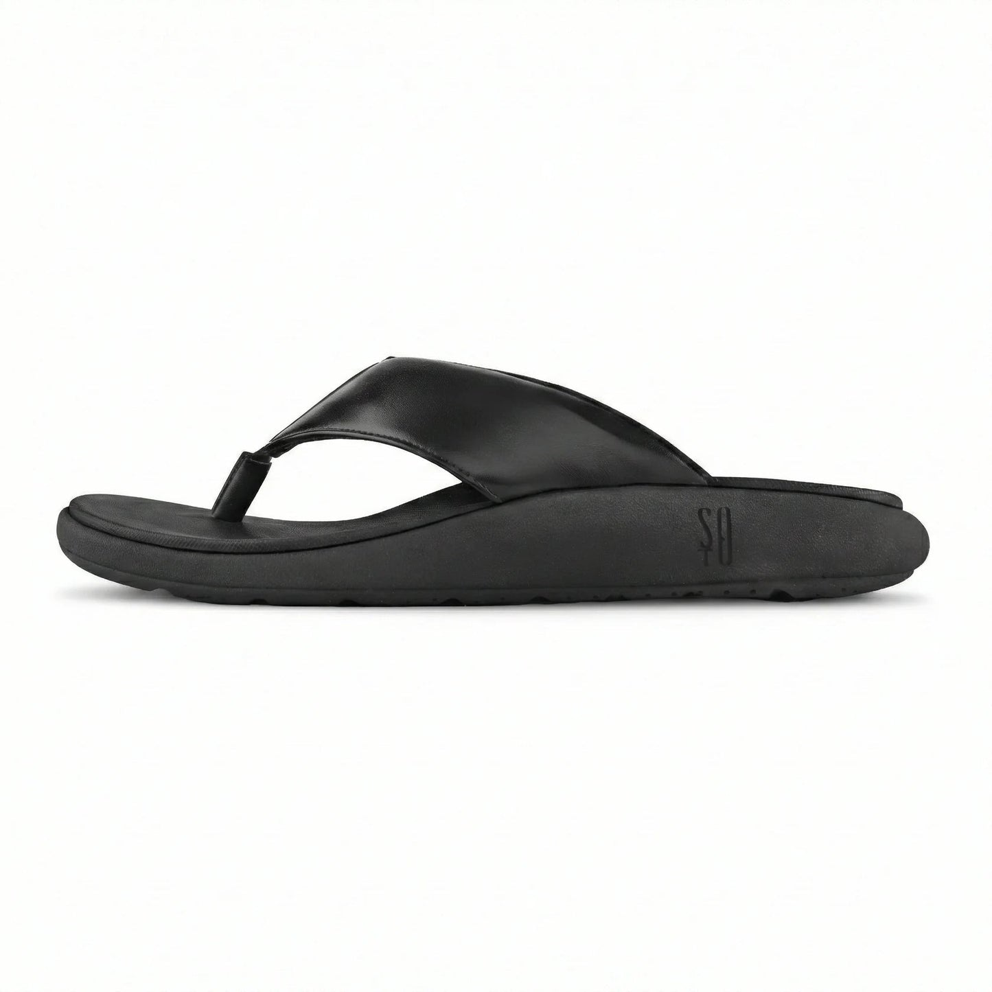 SoulTouch Nomad Black Men’s Slipper - Premium Orthopedic Comfort Sandals for Men