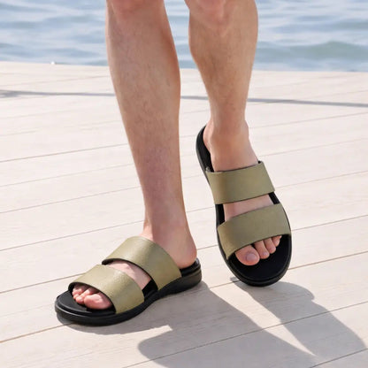 SoulToch Wave Green Men’s Slipper