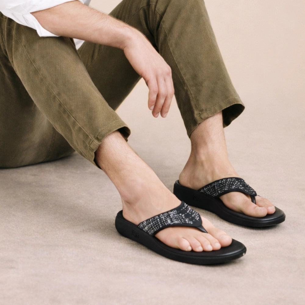 SoulTouch Core Black Men’s Slipper