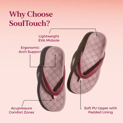 SoulTouch Alice - Pink Slipper For Women