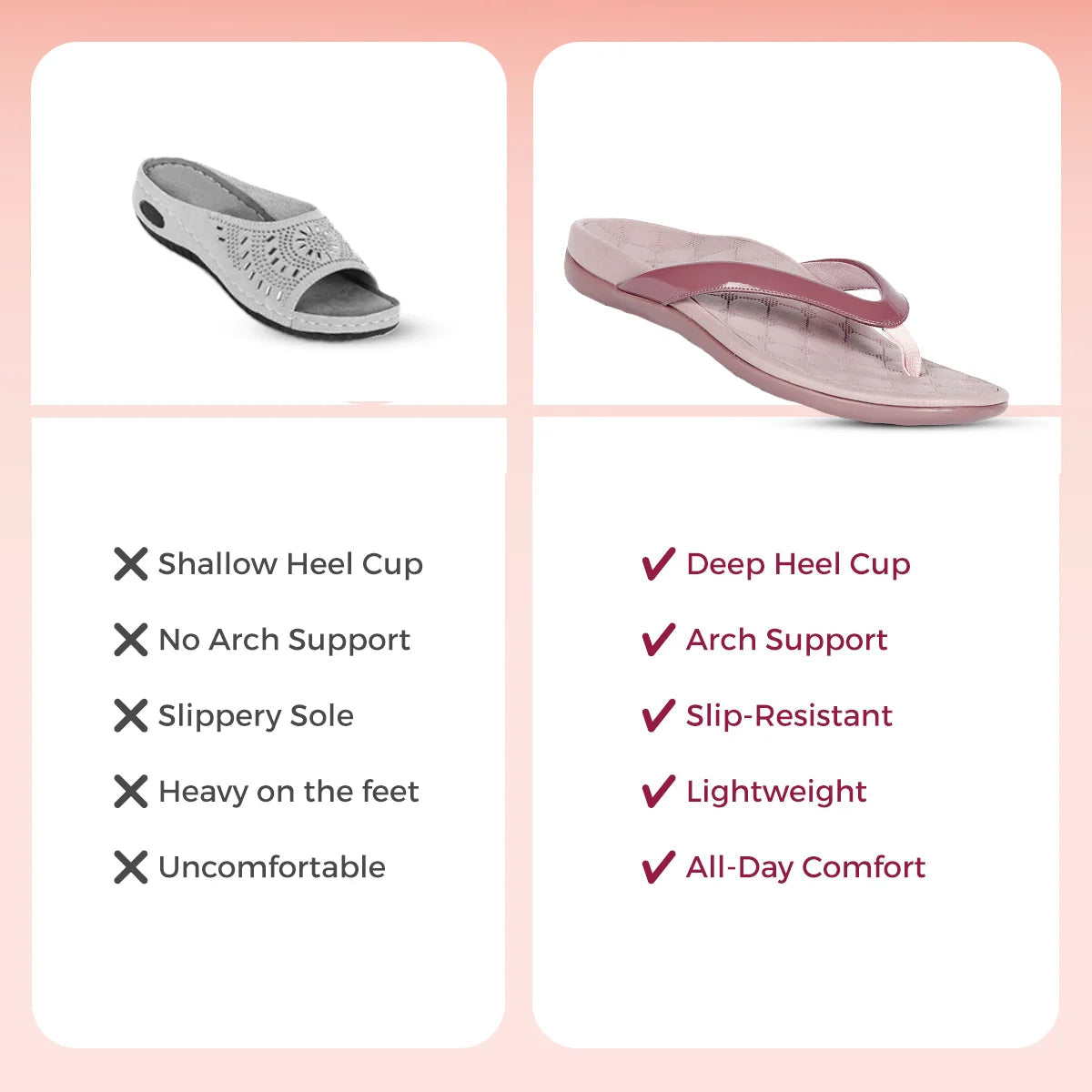 SoulTouch Alice - Pink Slipper For Women