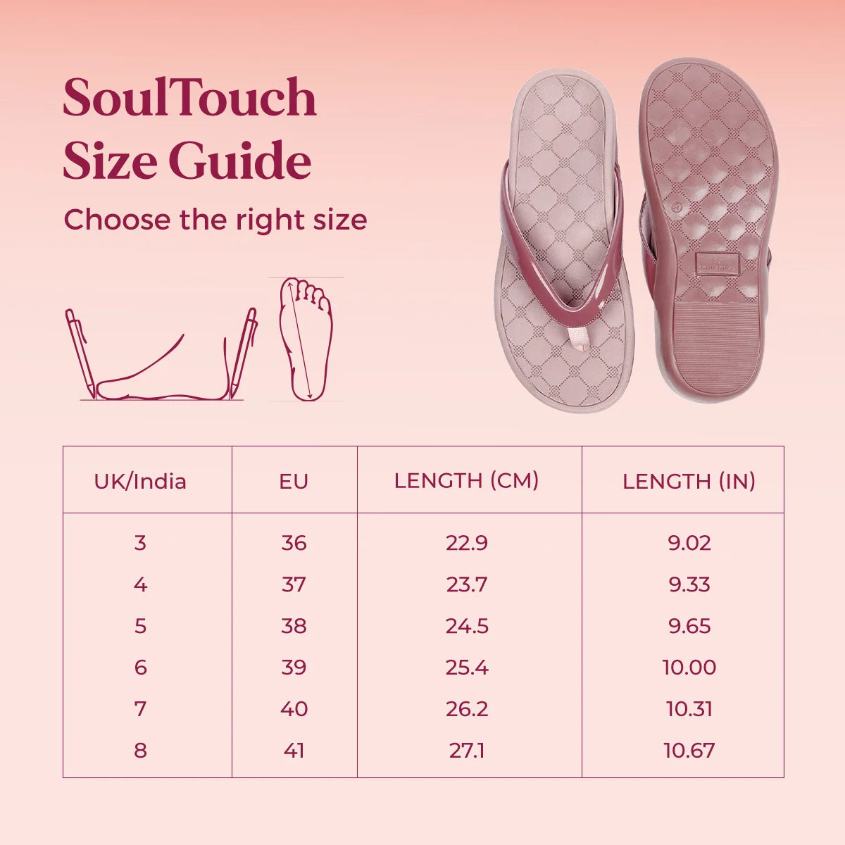 SoulTouch Alice - Pink Slipper For Women