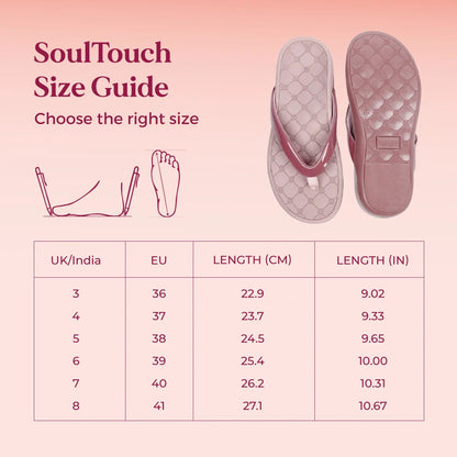 SoulTouch Alice - Pink Slipper For Women