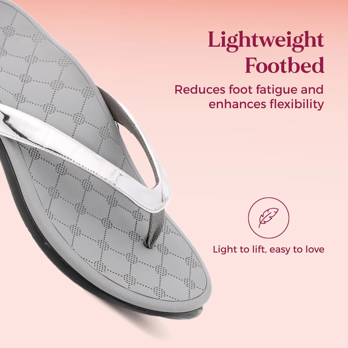 Soul Touch Alice - Silver Slipper For Women