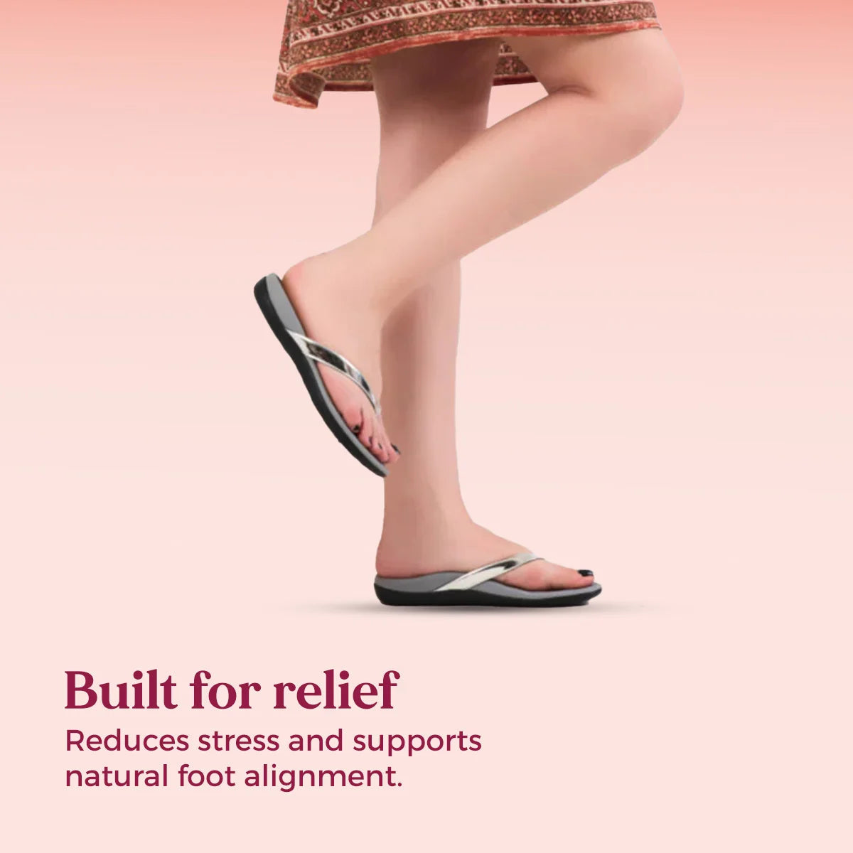 Soul Touch Alice - Silver Slipper For Women