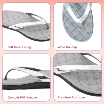 Soul Touch Alice - Silver Slipper For Women