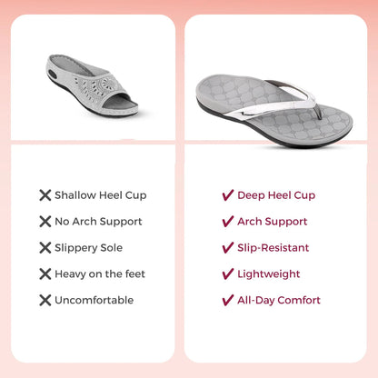 Soul Touch Alice - Silver Slipper For Women