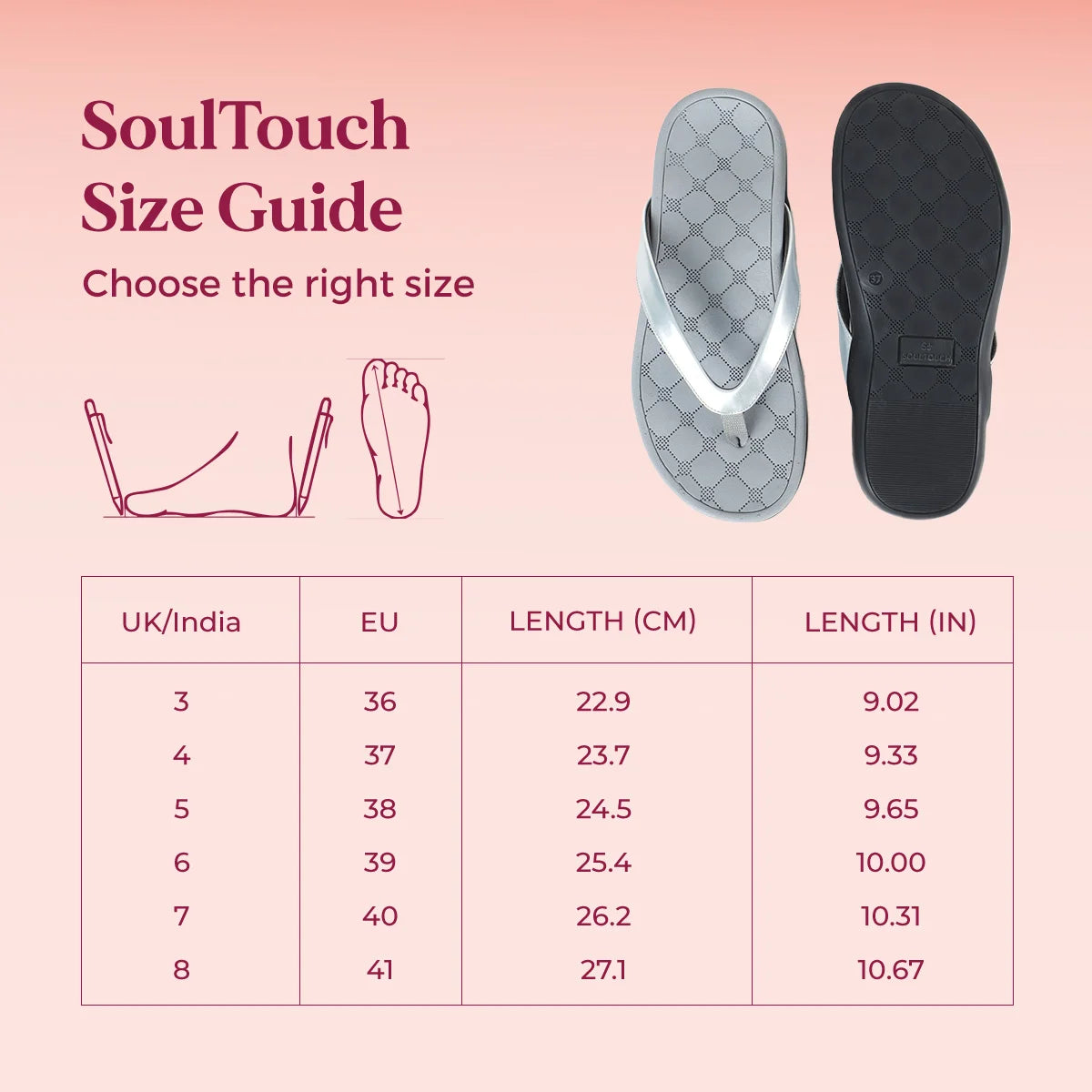 Soul Touch Alice - Silver Slipper For Women