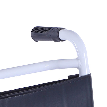 Forza Freedom Commode Wheelchair | Lightweight & Easy Foldable | Removable Pot | Upto 110 Kg Weight Capacity