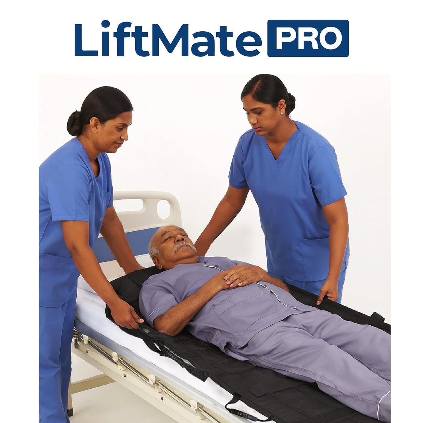 LiftMate PRO Clinical Transfer Belt | Medical-Grade Patient Lifting Aid for Physiotherapists, Hospitals & Caregivers | 360° Safety Harness | 200kg Capacity