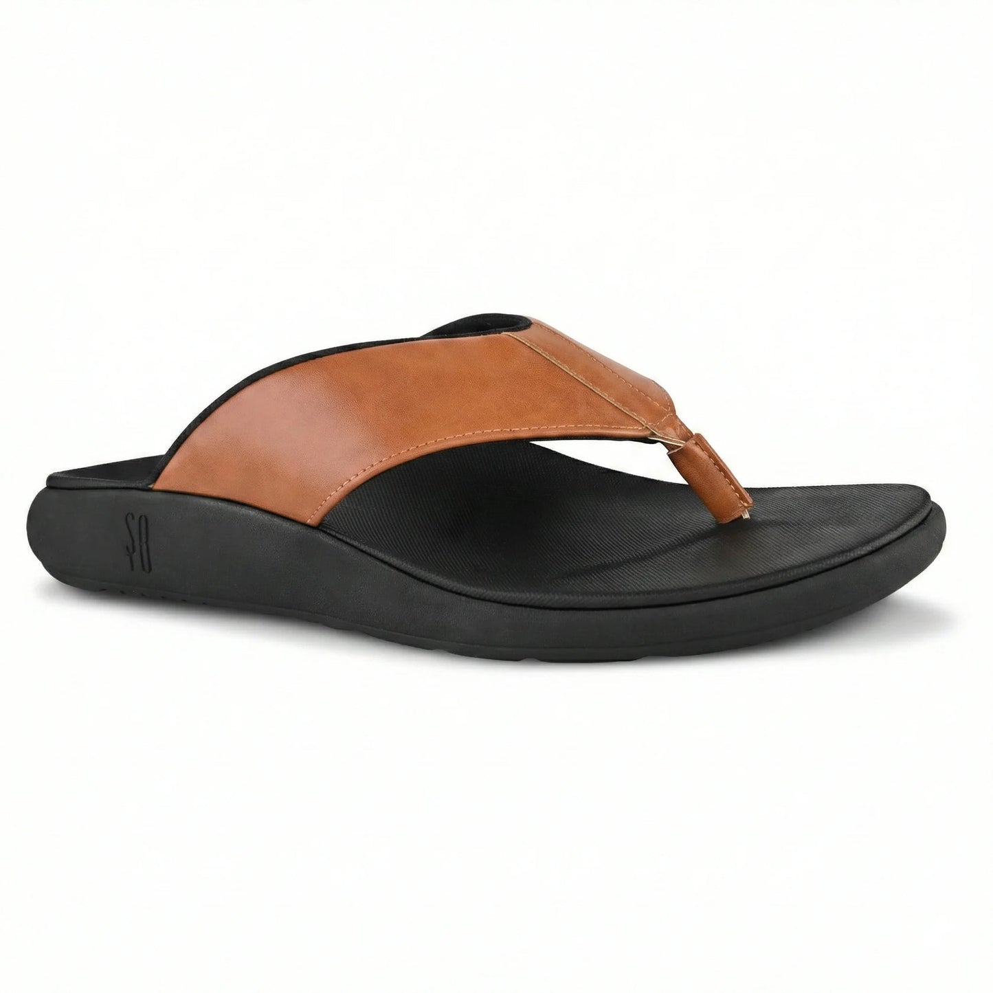 SoulTouch Nomad Brown Men’s Slipper - Premium Orthopedic Comfort Sandals for Men