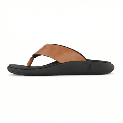 SoulTouch Nomad Brown Men’s Slipper - Premium Orthopedic Comfort Sandals for Men
