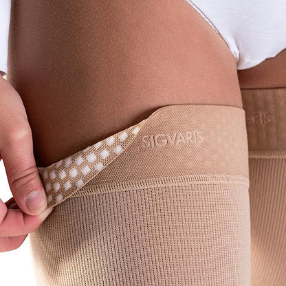 SIGVARIS Medical Compression Stockings Cotton Class 2  – Thigh Length For Men and Women