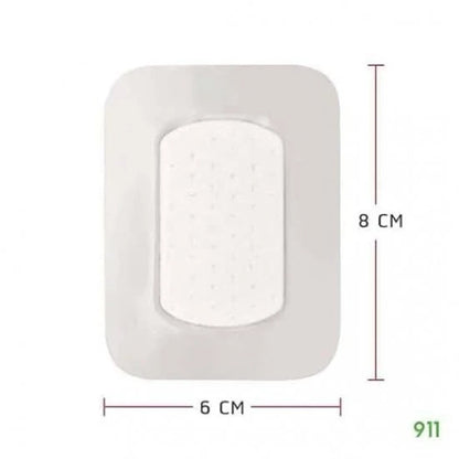 Mepilex Border Post-Op (6cm x 8cm)