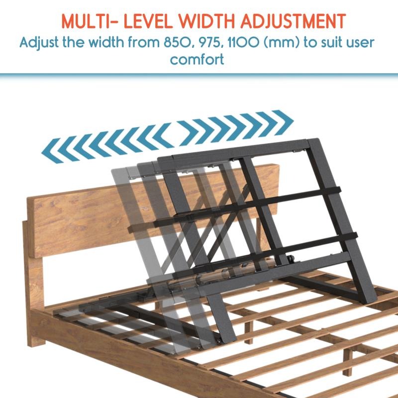 Kosmocare RX968 Electric Bed Back Support for Bed | Portable Lifting Bed Backrest Adjustable Sit-Up Back Stand Suitable for The Elderly, Pregnant Women & Bedridden Patient