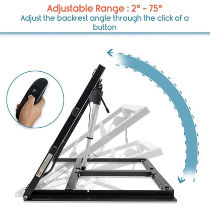 Kosmocare RX968 Electric Bed Back Support for Bed | Portable Lifting Bed Backrest Adjustable Sit-Up Back Stand Suitable for The Elderly, Pregnant Women & Bedridden Patient