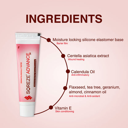 Soreze Advance Gel | Treats existing Bedsores and provides relief | 30 gm