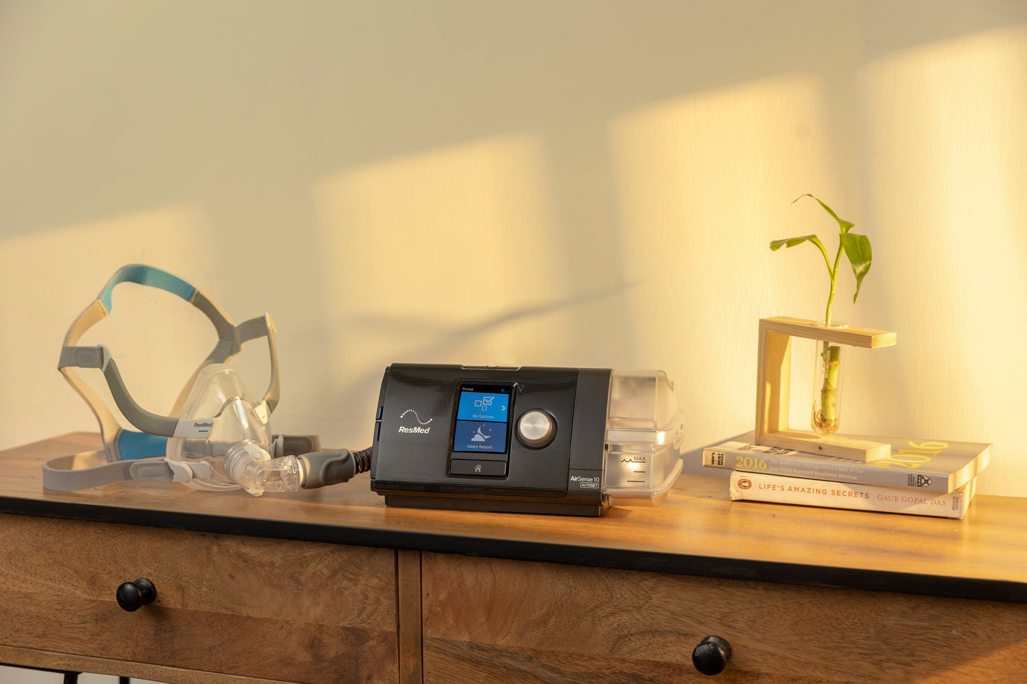 AirSense™ 10 Autoset Tripack 4G CPAP Device (with humidifier and climateline tube)