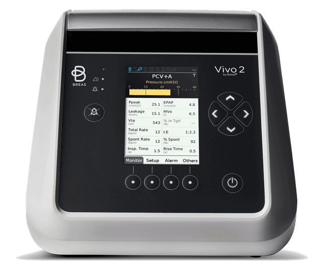 Breas Vivo 2 Non-Invasive Ventilation BiPAP Machine