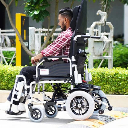 EVOX WC 104R Reclining And Wireless Remote Electric Wheelchair