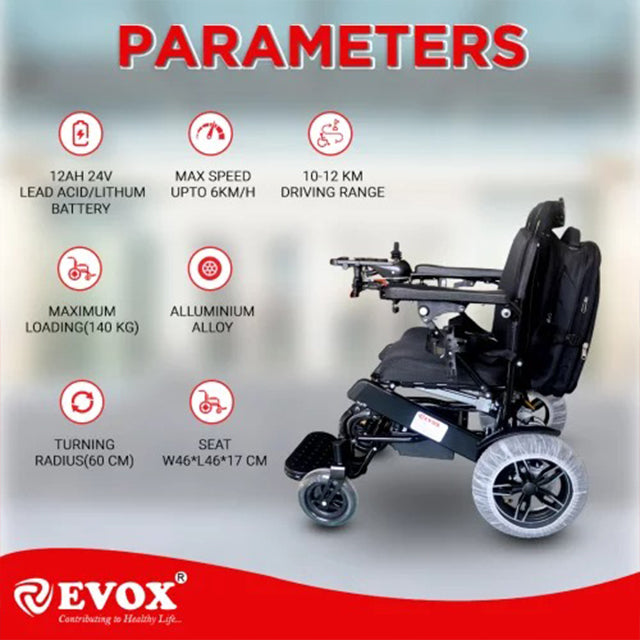 Evox WC-109A Electric Wheelchair