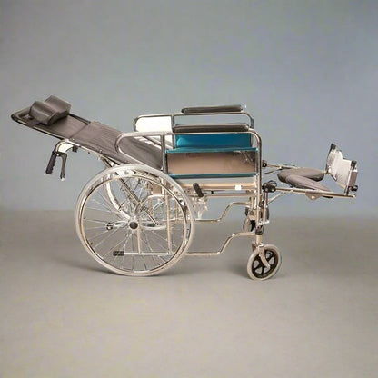 Karma Rainbow 8 Reclining Wheelchair with Commode | Multi-Function Wheelchair