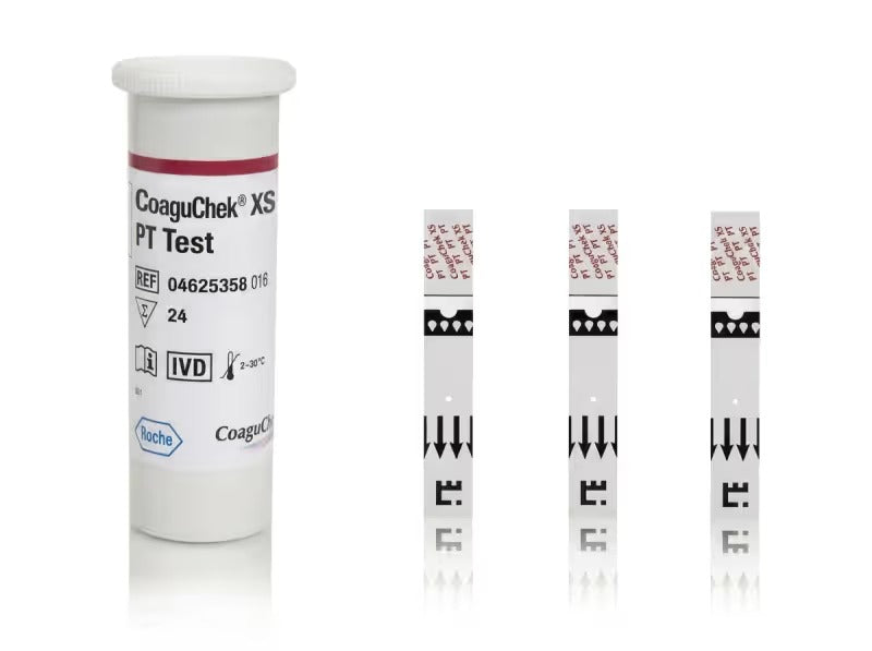 Coaguchek XS PT Test Strips - Pack of 24 Test